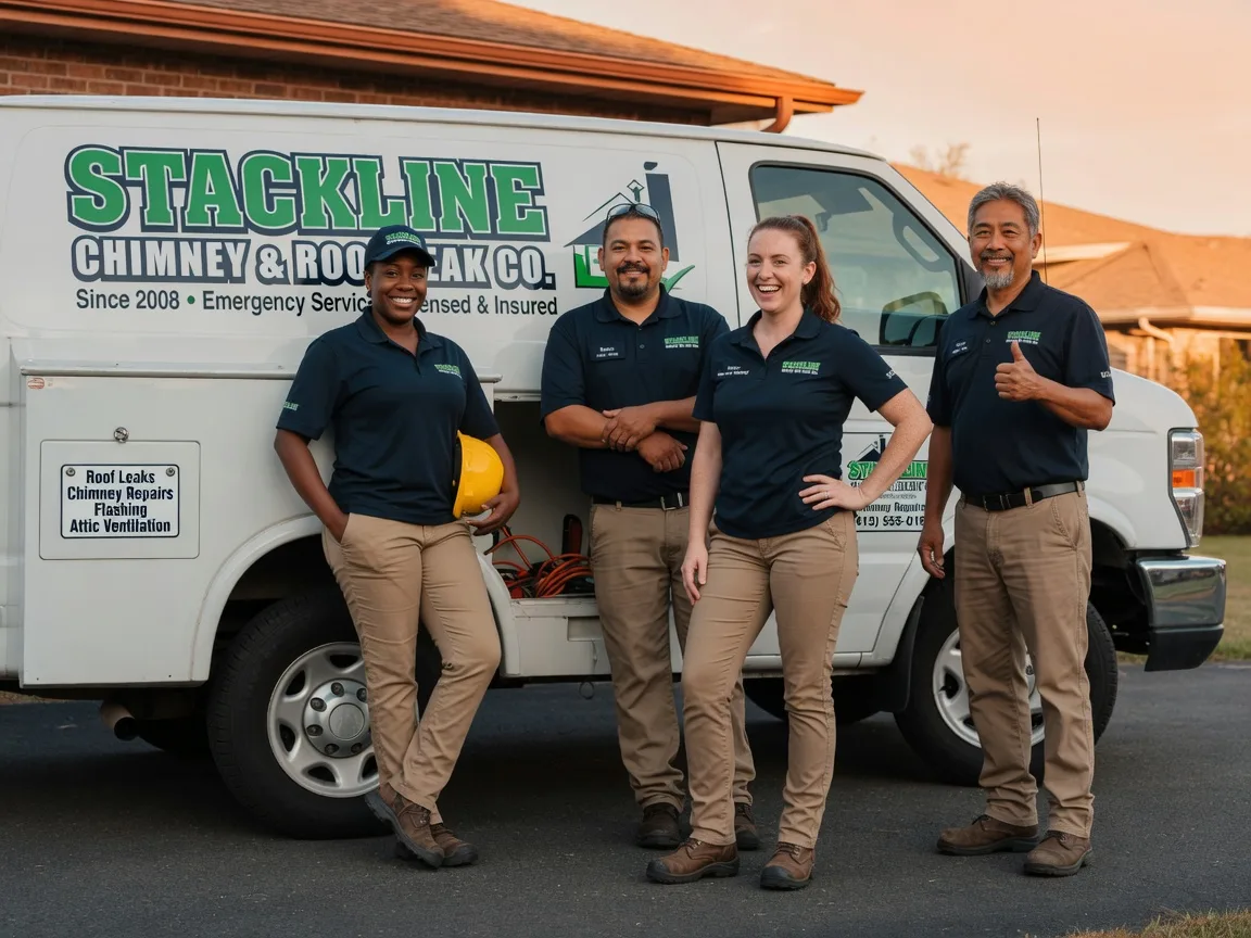 Chimney flashing repair company in East Leroy, MI